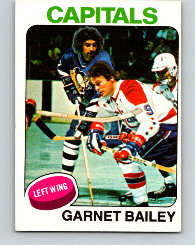 1975-76 O-Pee-Chee #284 Ace Bailey Washington Capitals V6446
