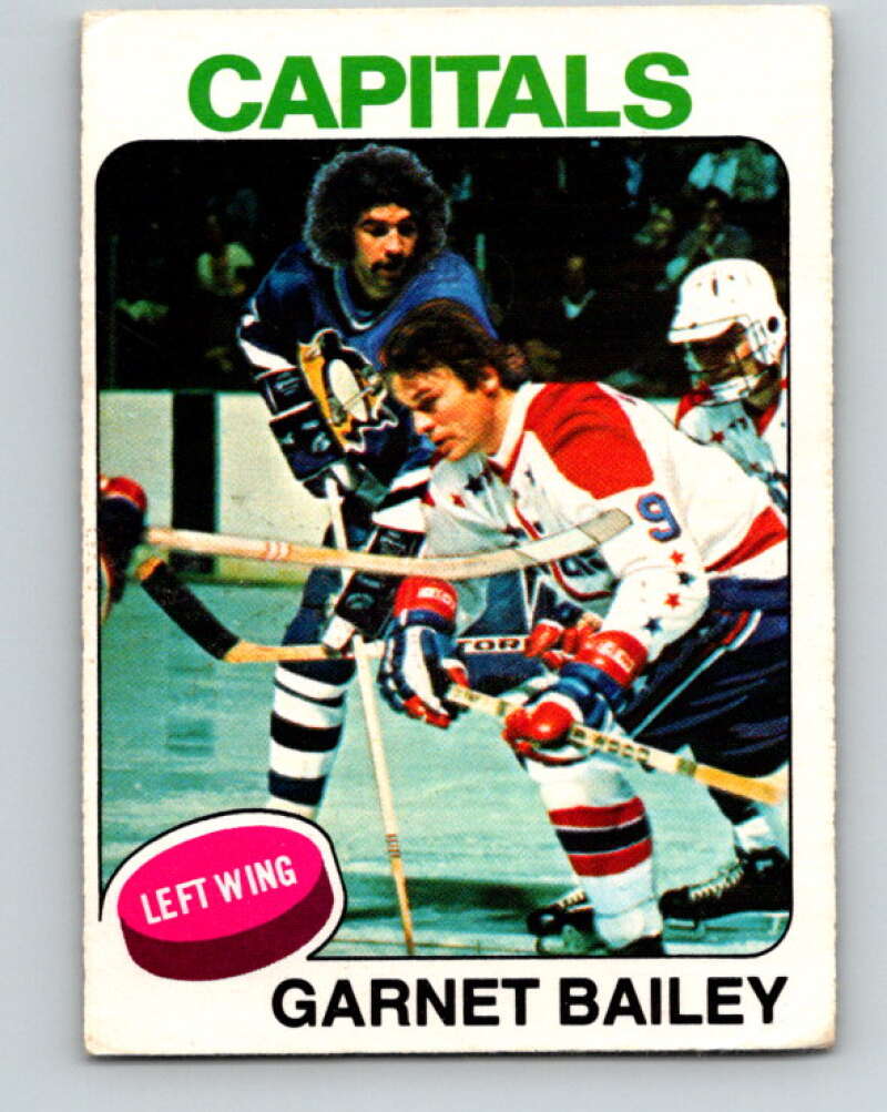 1975-76 O-Pee-Chee #284 Ace Bailey Washington Capitals V6447