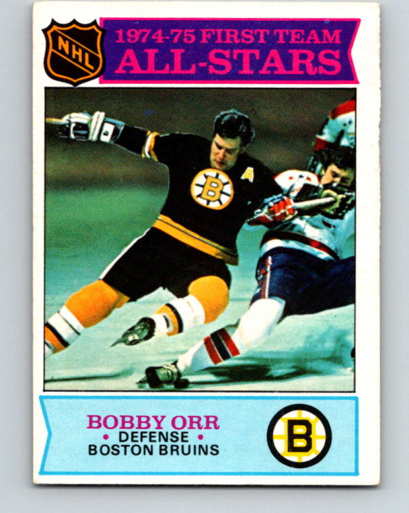 1975-76 O-Pee-Chee #288 Bobby Orr AS Boston Bruins V6467
