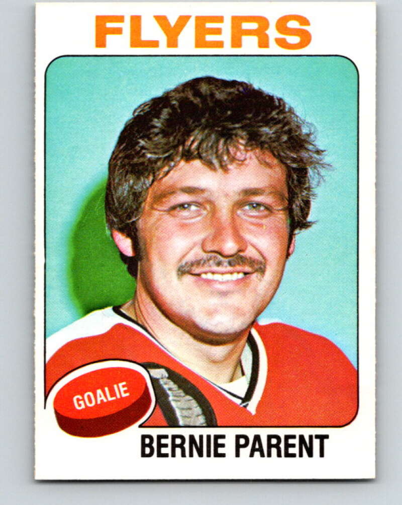 1975-76 O-Pee-Chee #300 Bernie Parent Philadelphia Flyers V6524