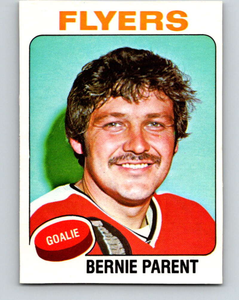 1975-76 O-Pee-Chee #300 Bernie Parent Philadelphia Flyers V6525