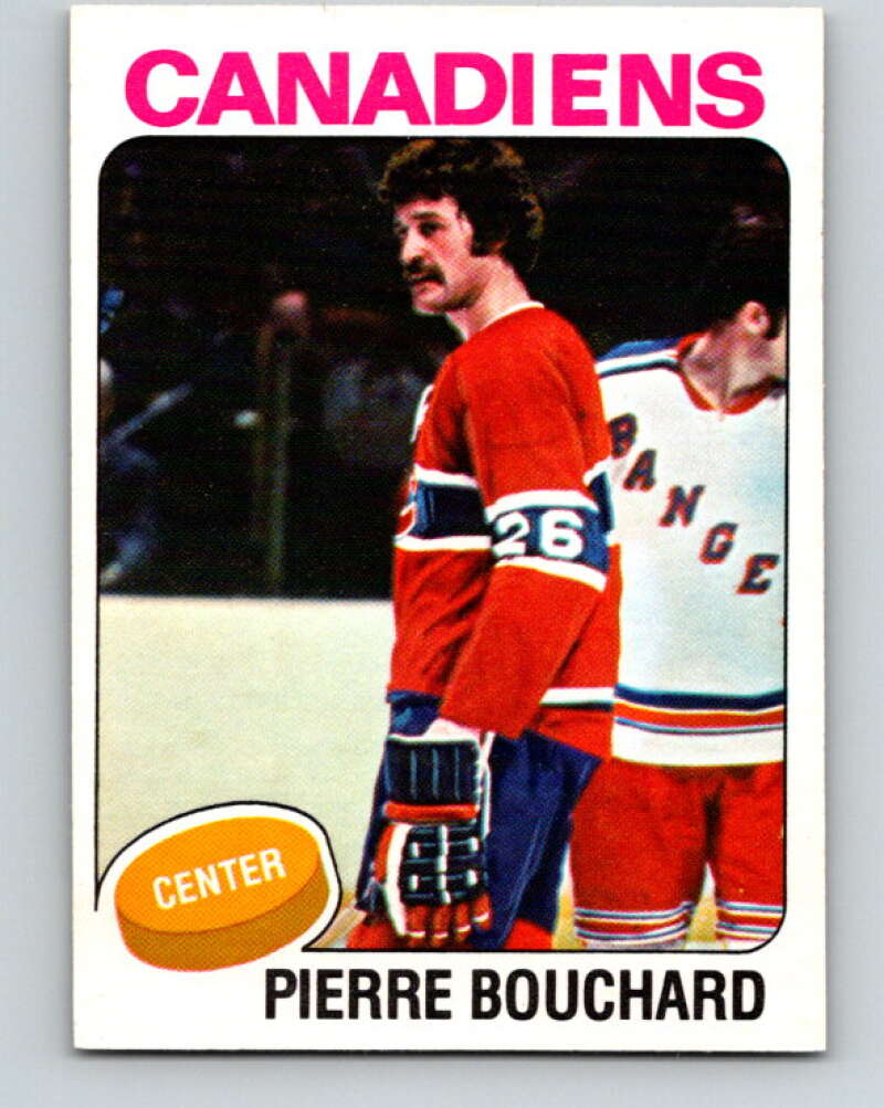 1975-76 O-Pee-Chee #304 Pierre Bouchard Montreal Canadiens V6552