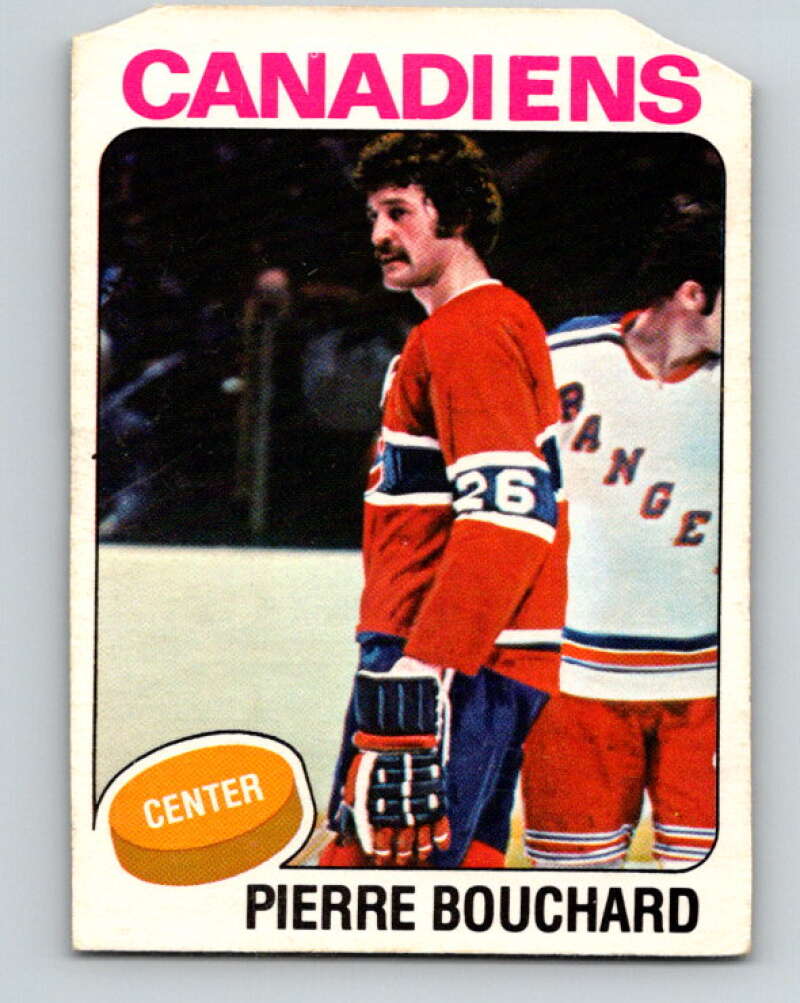 1975-76 O-Pee-Chee #304 Pierre Bouchard Montreal Canadiens V6553