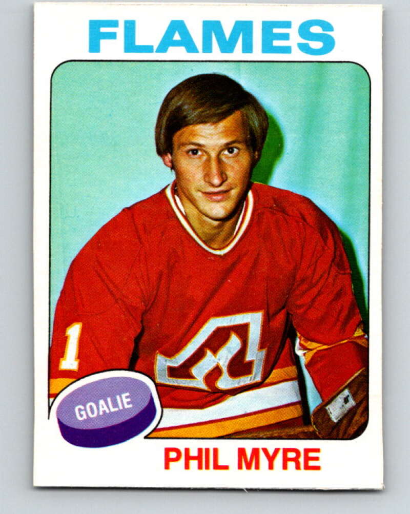 1975-76 O-Pee-Chee #308 Phil Myre Atlanta Flames V6573