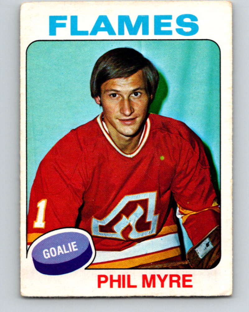 1975-76 O-Pee-Chee #308 Phil Myre Atlanta Flames V6577