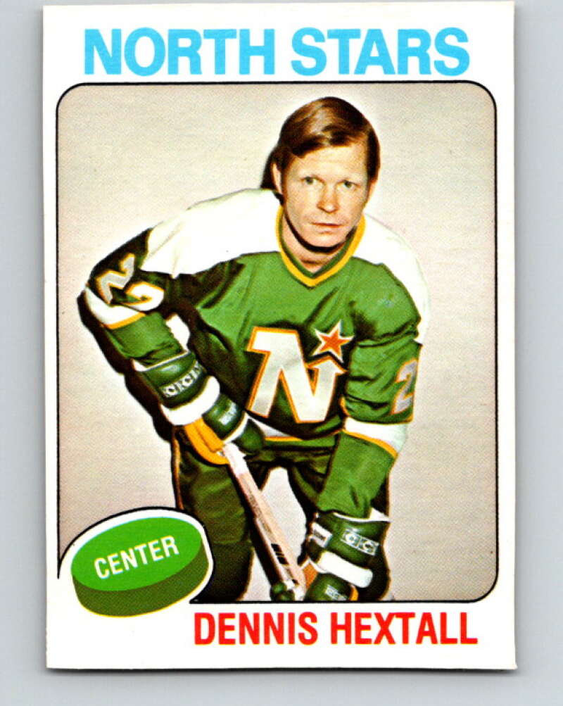 1975-76 O-Pee-Chee #310 Dennis Hextall Minnesota North Stars V6582
