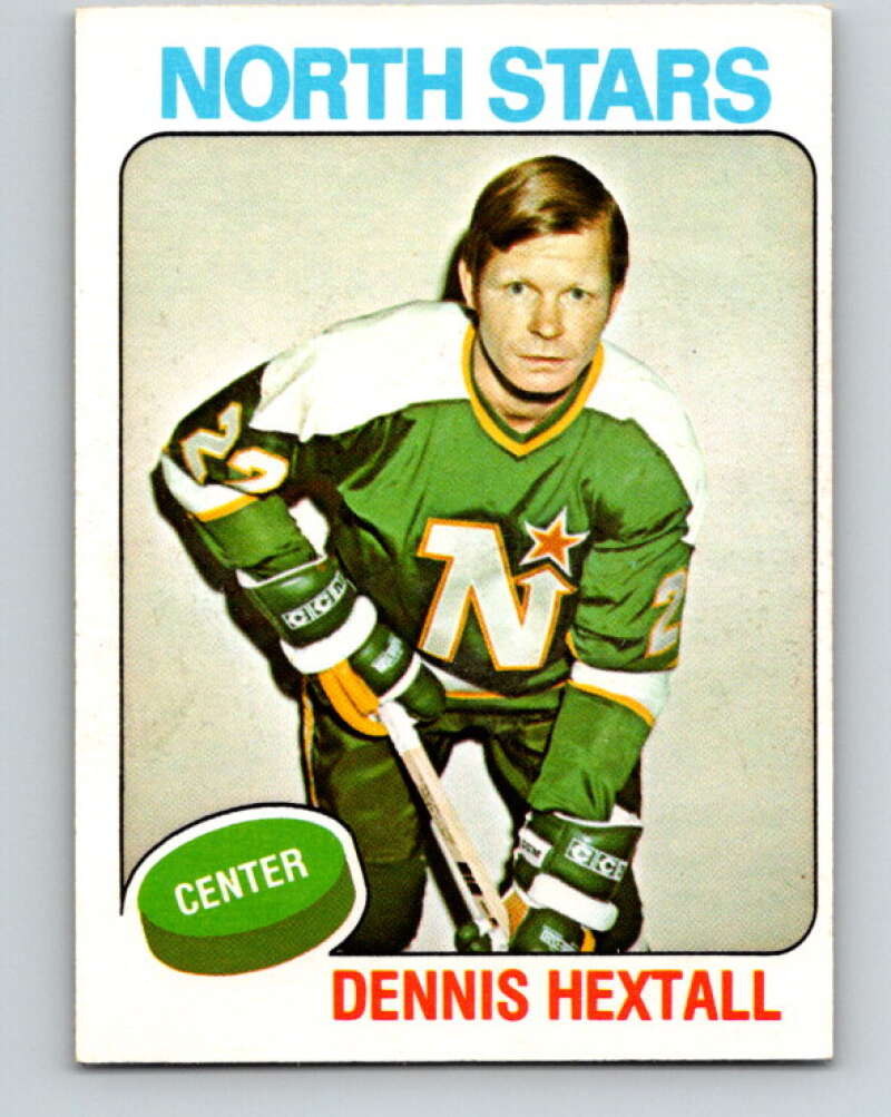 1975-76 O-Pee-Chee #310 Dennis Hextall Minnesota North Stars V6583