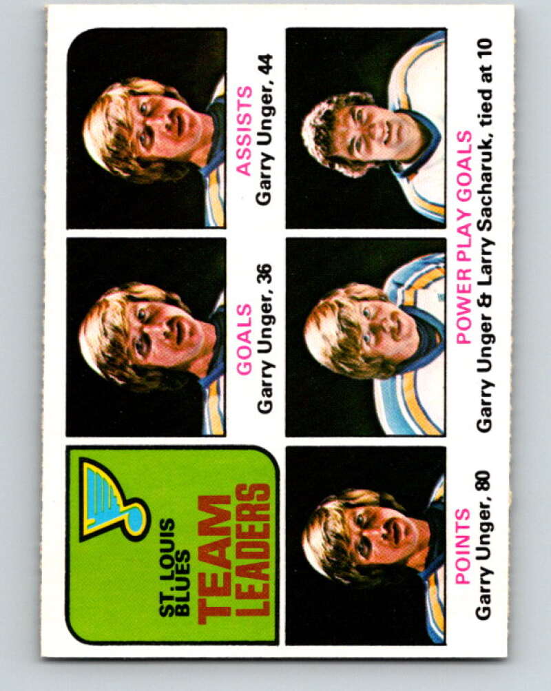 1975-76 O-Pee-Chee #327 Larry Sacharuk TL St. Louis Blues V6678