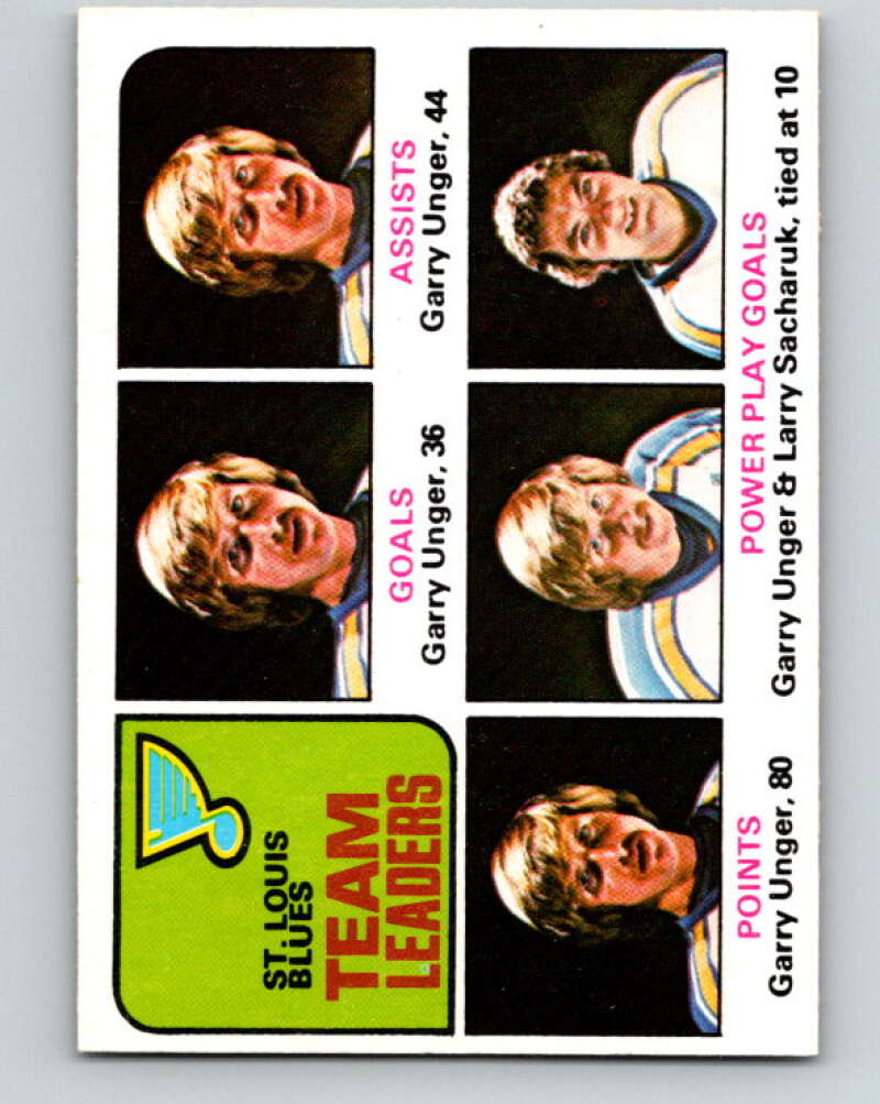 1975-76 O-Pee-Chee #327 Larry Sacharuk TL St. Louis Blues V6680