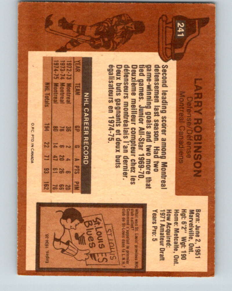 1975-76 O-Pee-Chee #341 Frank Spring RC Rookie California Golden Seals V6735