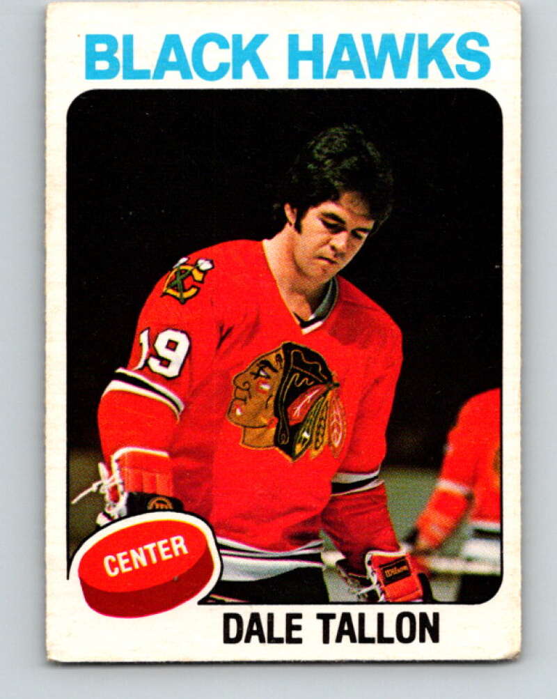 1975-76 O-Pee-Chee #351 Dale Tallon Chicago Blackhawks V6765
