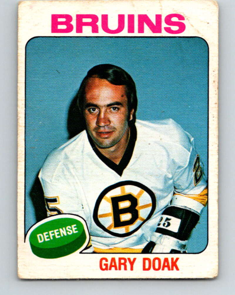 1975-76 O-Pee-Chee #358 Gary Doak Boston Bruins V6787