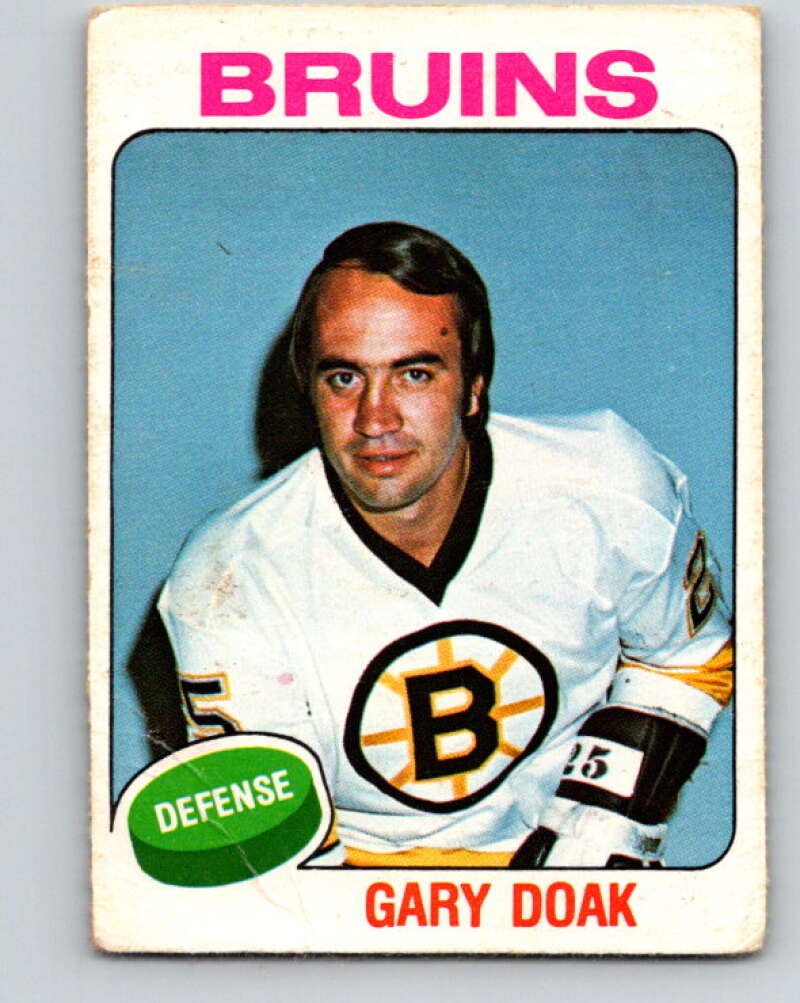 1975-76 O-Pee-Chee #358 Gary Doak Boston Bruins V6789