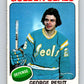1975-76 O-Pee-Chee #360 George Pesut  RC Rookie California Golden Seals  V6799
