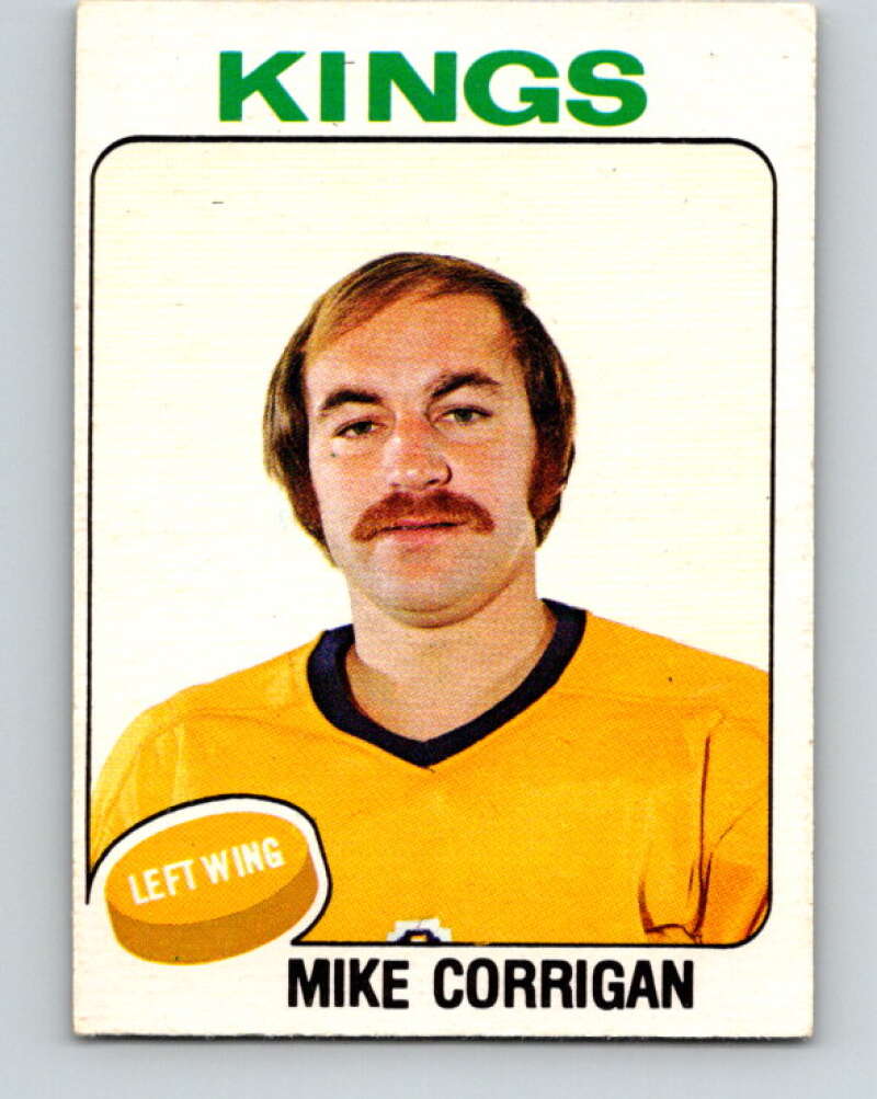 1975-76 O-Pee-Chee #361 Mike Corrigan Los Angeles Kings V6802