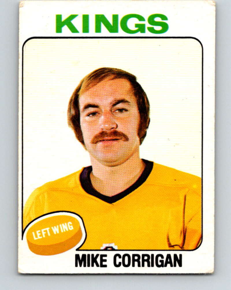 1975-76 O-Pee-Chee #361 Mike Corrigan Los Angeles Kings V6803