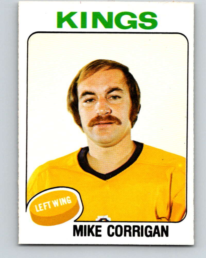 1975-76 O-Pee-Chee #361 Mike Corrigan Los Angeles Kings V6804