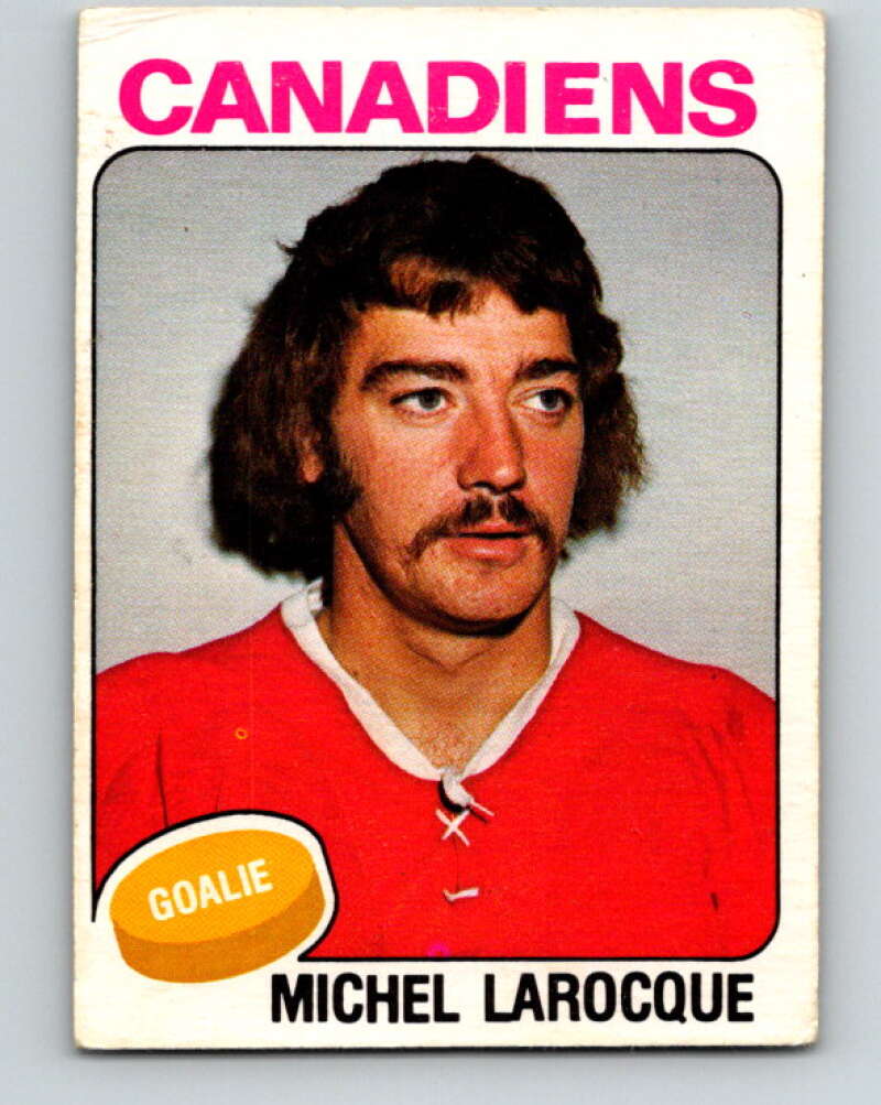 1975-76 O-Pee-Chee #362 Michel Larocque Montreal Canadiens V6807