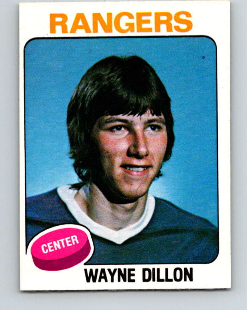 1975-76 O-Pee-Chee #363 Wayne Dillon New York Rangers V6808