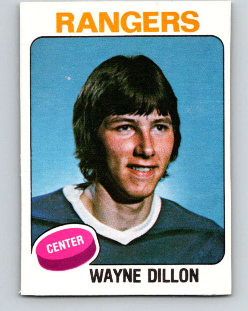 1975-76 O-Pee-Chee #363 Wayne Dillon New York Rangers V6809