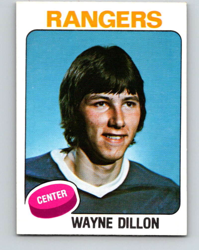 1975-76 O-Pee-Chee #363 Wayne Dillon New York Rangers V6810