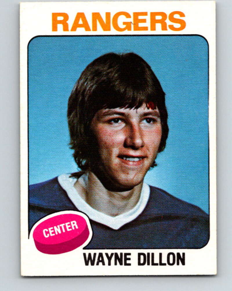 1975-76 O-Pee-Chee #363 Wayne Dillon New York Rangers V6811