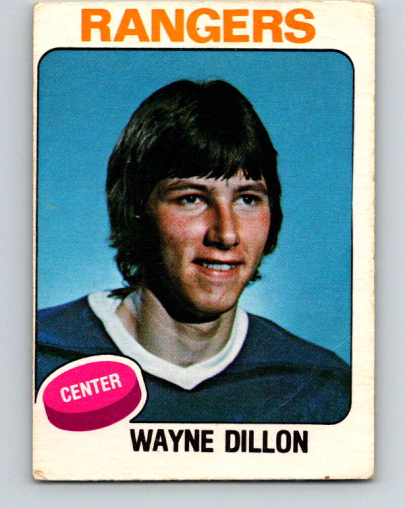 1975-76 O-Pee-Chee #363 Wayne Dillon New York Rangers V6812