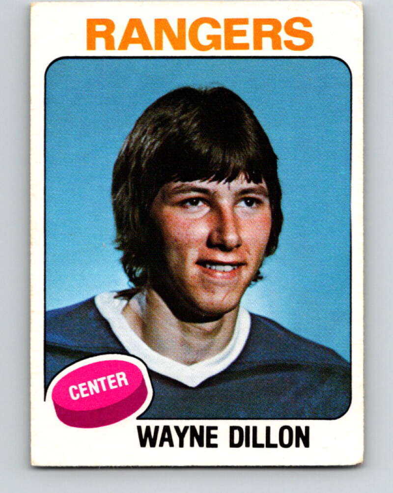 1975-76 O-Pee-Chee #363 Wayne Dillon New York Rangers V6814