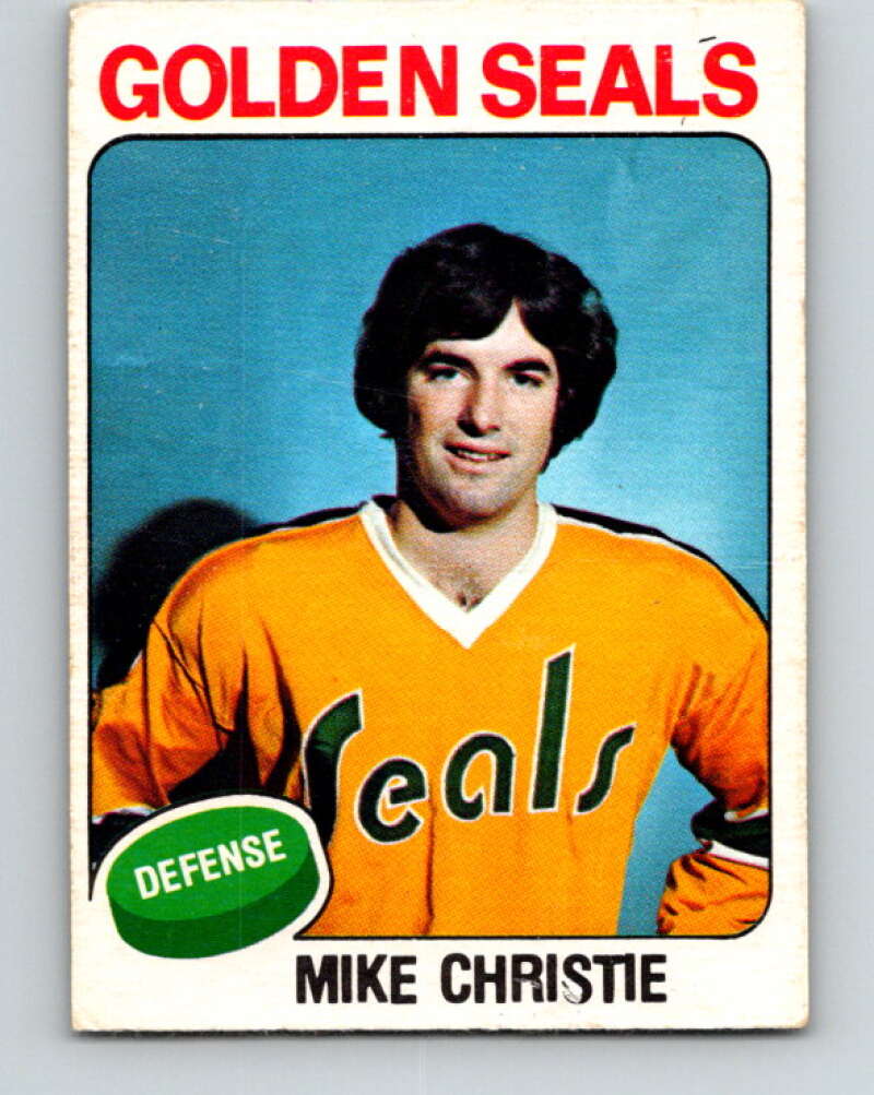 1975-76 O-Pee-Chee #366 Mike Christie California Golden Seals V6818