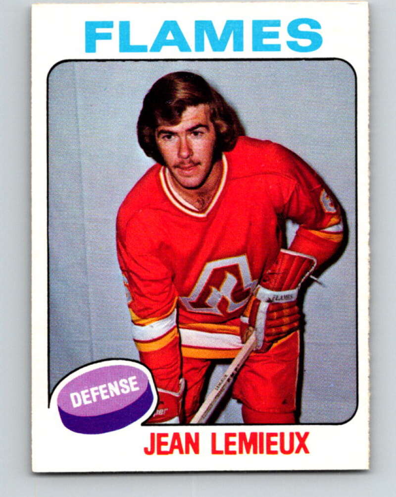 1975-76 O-Pee-Chee #367 Jean Lemieux RC Rookie Atlanta Flames V6823