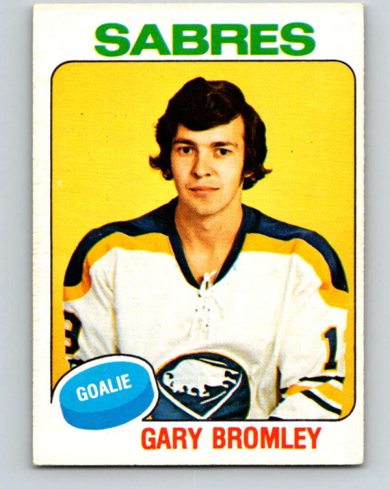 1975-76 O-Pee-Chee #368 Gary Bromley Buffalo Sabres V6830