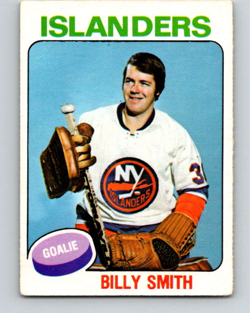 1975-76 O-Pee-Chee #372 Billy Smith New York Islanders V6842