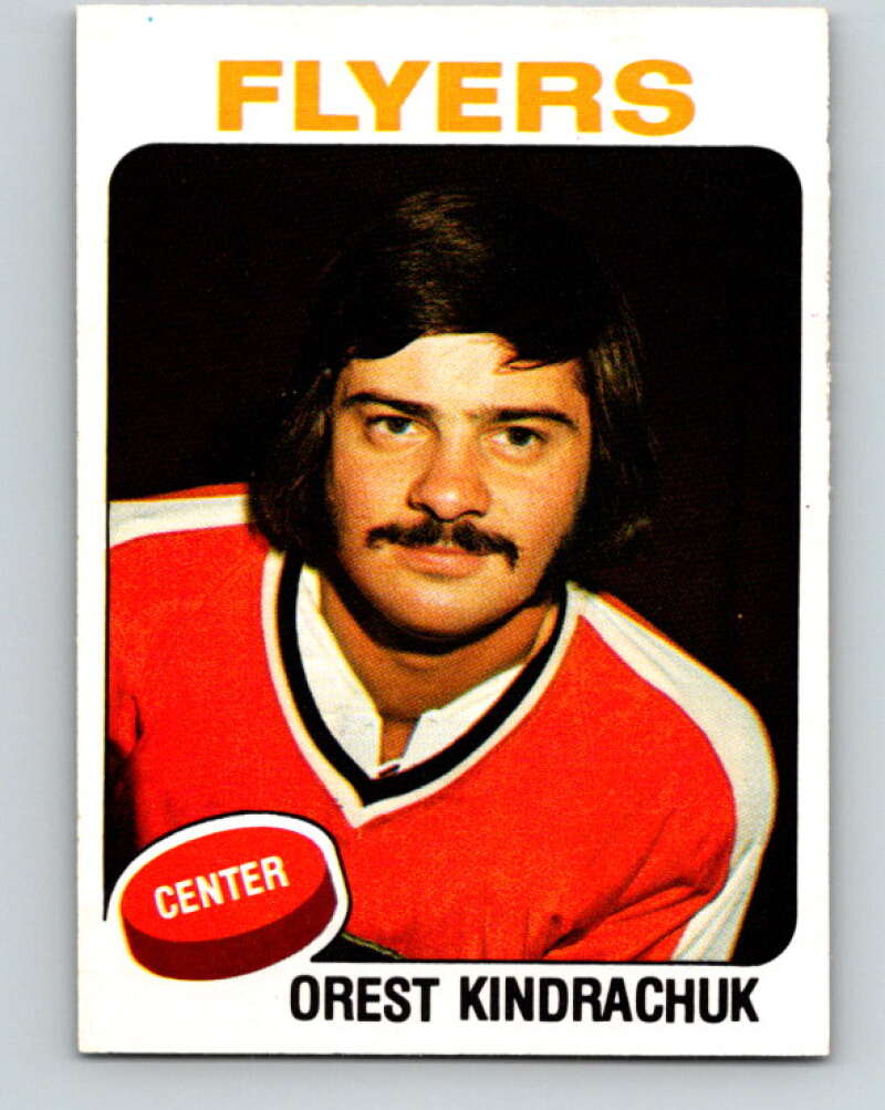 1975-76 O-Pee-Chee #389 Orest Kindrachuk Philadelphia Flyers V6904