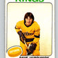 1975-76 O-Pee-Chee #390 Dave Hutchison  RC Rookie Los Angeles Kings  V6914