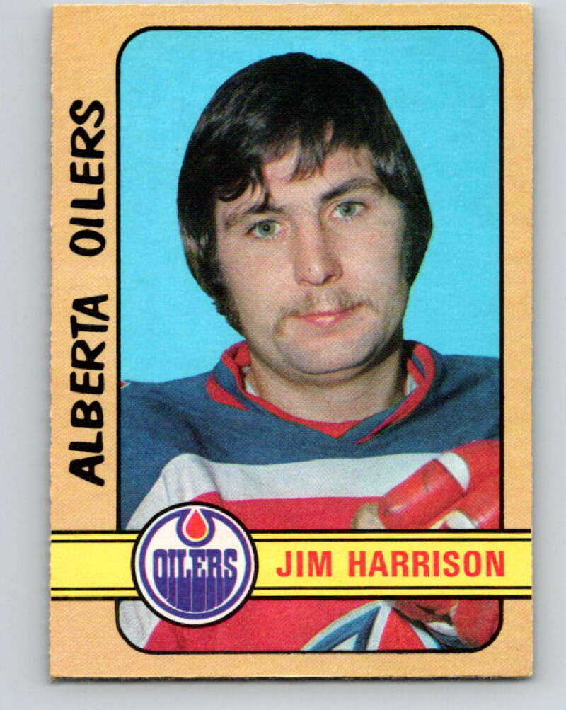 1972-73 WHA O-Pee-Chee #292 Jim Harrison Alberta Oilers V6936