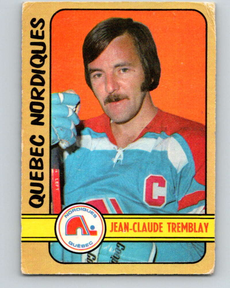 1972-73 WHA O-Pee-Chee #293 J.C. Tremblay Quebec Nordiques V6938