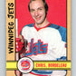1972-73 WHA O-Pee-Chee  #299 Chris Bordeleau  Winnipeg Jets  V6944