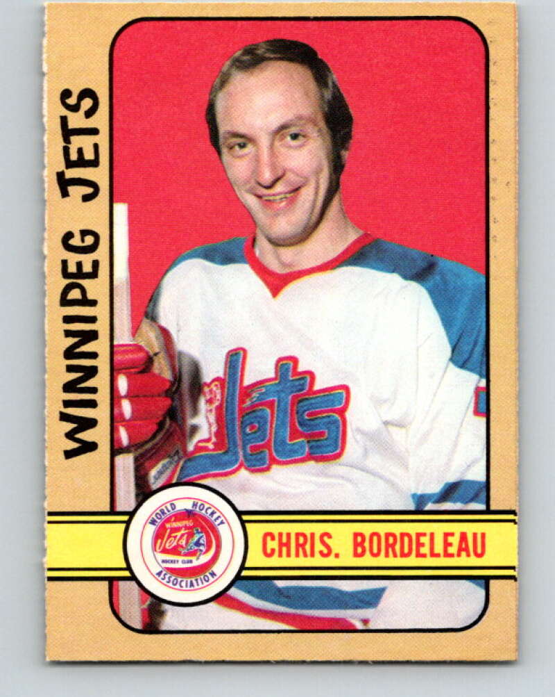 1972-73 WHA O-Pee-Chee #299 Chris Bordeleau Winnipeg Jets V6944