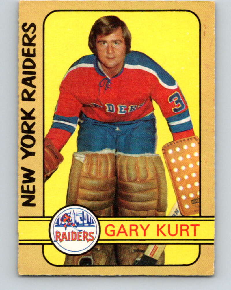 1972-73 WHA O-Pee-Chee #306 Gary Kurt New York Raiders V6955