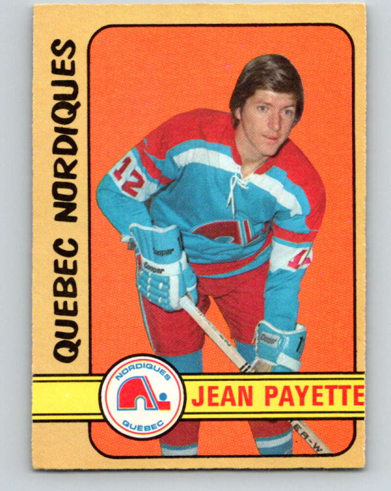 1972-73 WHA O-Pee-Chee #311 Jean Payette RC Rookie Quebec Nordiques V6961