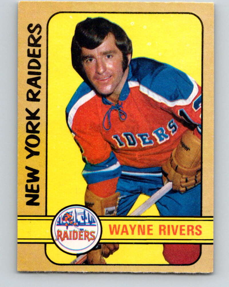 1972-73 WHA O-Pee-Chee #315 Wayne Rivers New York Raiders V6969
