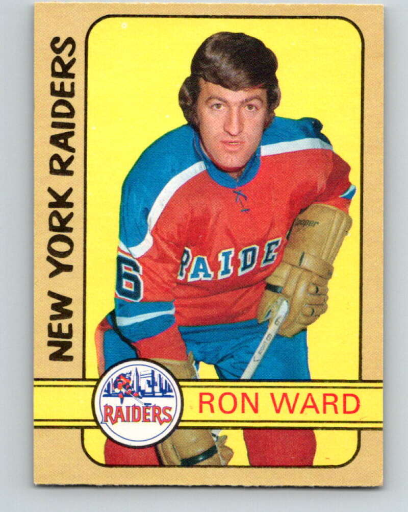 1972-73 WHA O-Pee-Chee #332 Ron Ward RC Rookie New York Raiders V6993