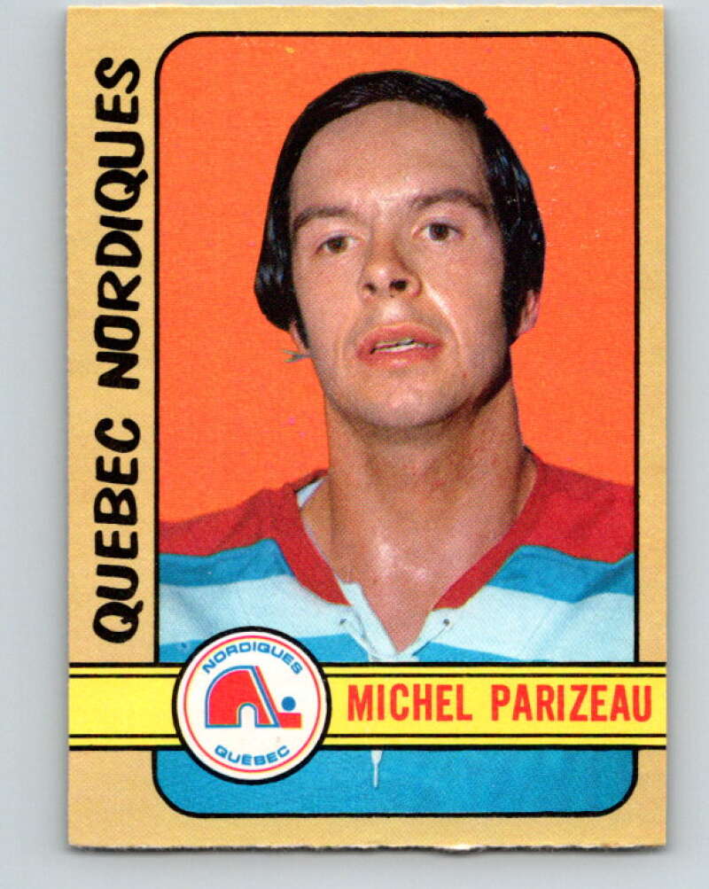 1972-73 WHA O-Pee-Chee #335 Michel Parizeau RC Nordiques V6998