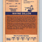 1974-75 WHA O-Pee-Chee  #3 Wayne Dillon  RC Rookie Toronto  V7016