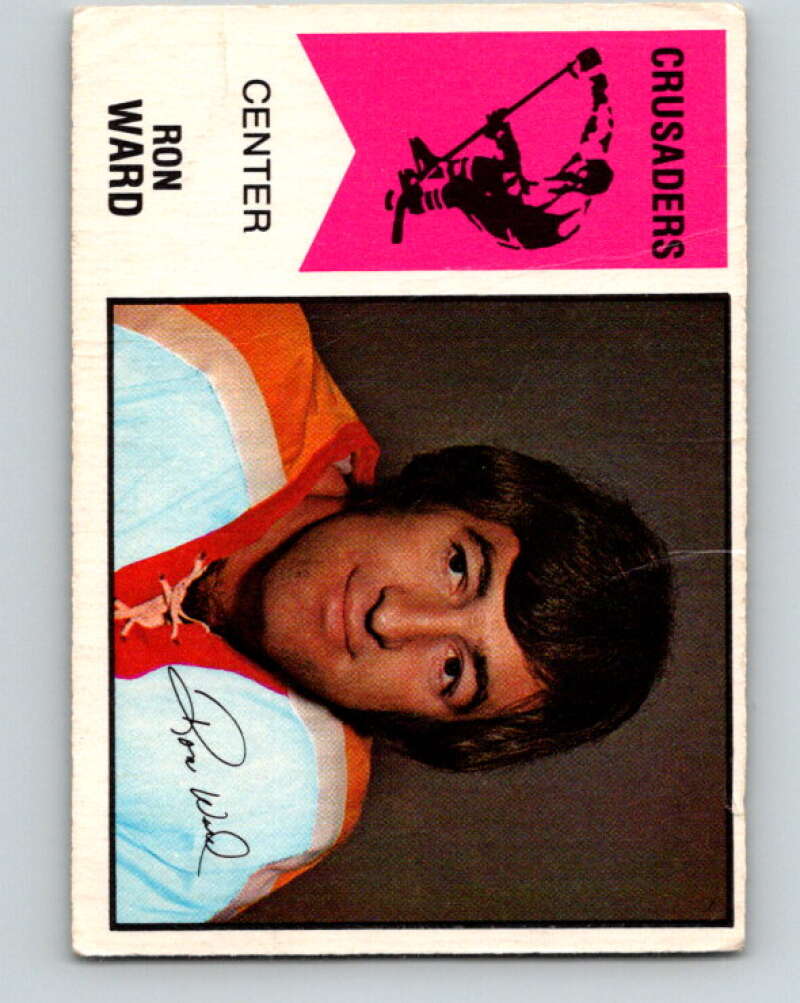 1974-75 WHA O-Pee-Chee #21 Ron Ward Cleveland Crusaders V7061