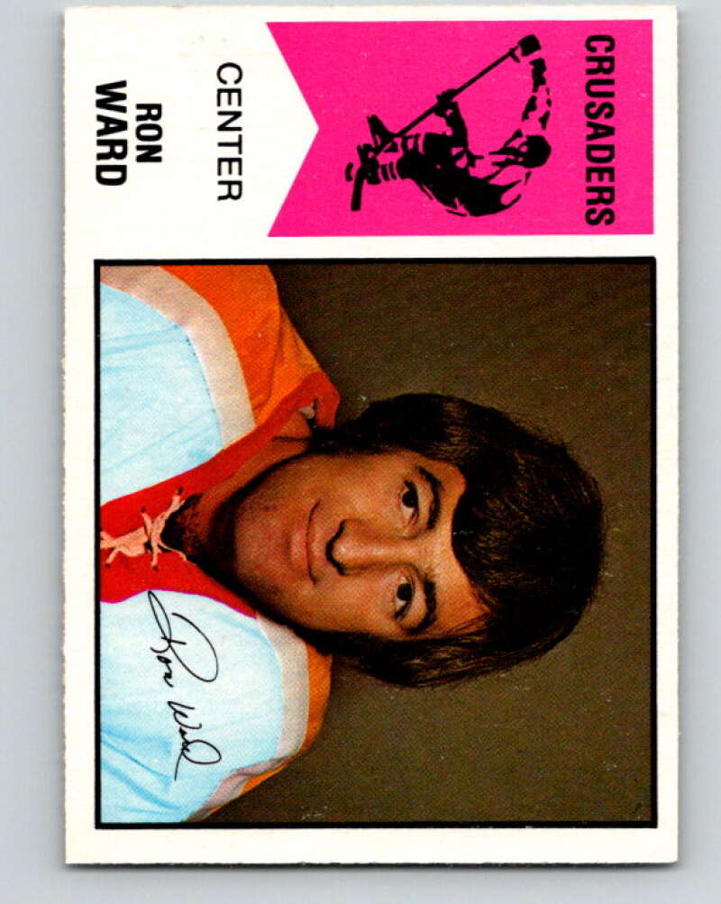 1974-75 WHA O-Pee-Chee #21 Ron Ward Cleveland Crusaders V7063