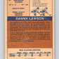 1974-75 WHA O-Pee-Chee  #25 Danny Lawson  RC Rookie Blazers  V7075