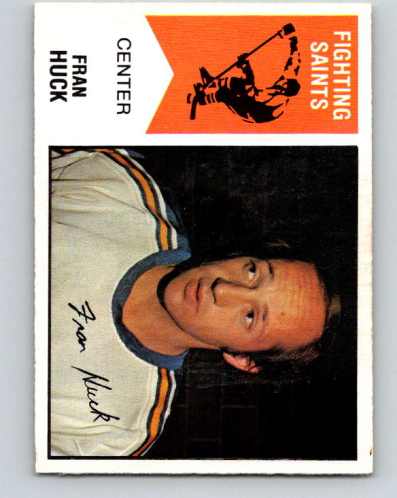 1974-75 WHA O-Pee-Chee #28 Fran Huck Minnesota Fighting Saints V7078
