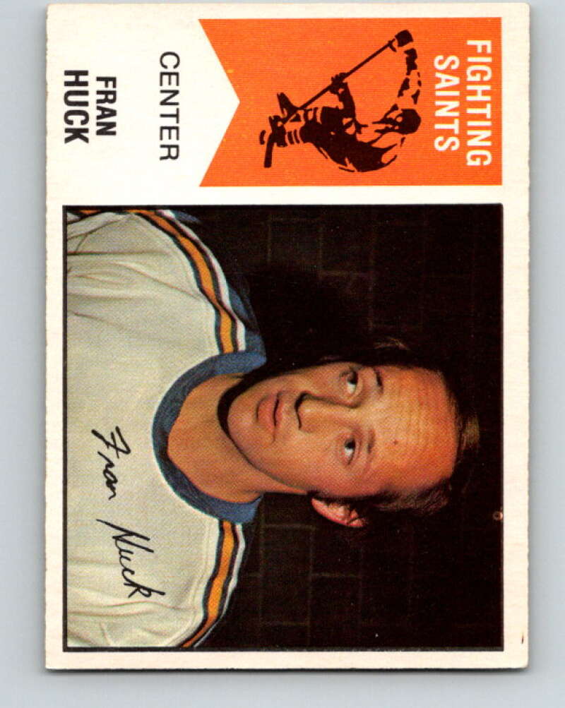 1974-75 WHA O-Pee-Chee #28 Fran Huck Minnesota Fighting Saints V7079
