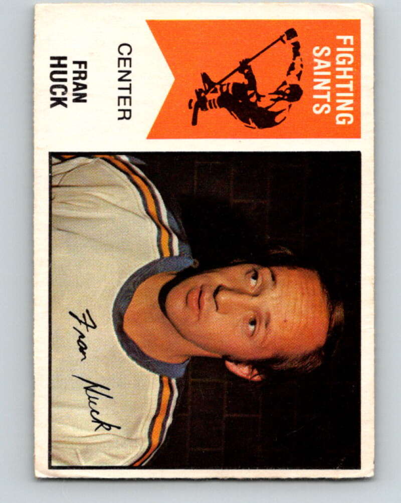 1974-75 WHA O-Pee-Chee #28 Fran Huck Minnesota Fighting Saints V7080